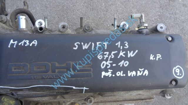 motor na suzuki swift 1,3i, M13A